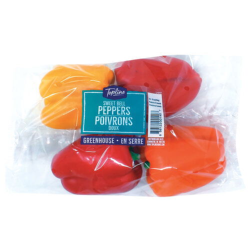 Produce Mixed Bell Peppers 4 Pack