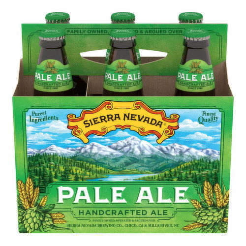 Sierra Nevada Beer, Pale Ale Craft Beer 6 Pack (12oz Bottles)