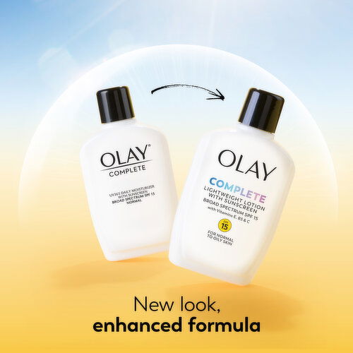 Olay Complete Olay Complete Lotion Moisturizer with SPF 15 Normal, 4.0 fl oz (118mL)