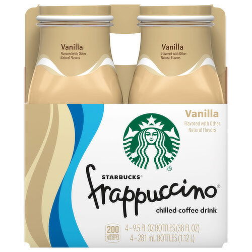 Starbucks Frappuccino Chilled Coffee Drink, Vanilla