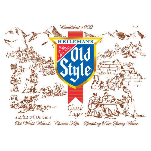 Heileman's Old Style Classic Lager Beer