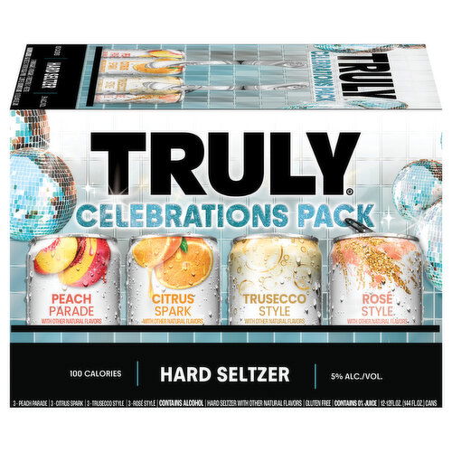 Truly Assorted Hard Seltzer Celebration Pack