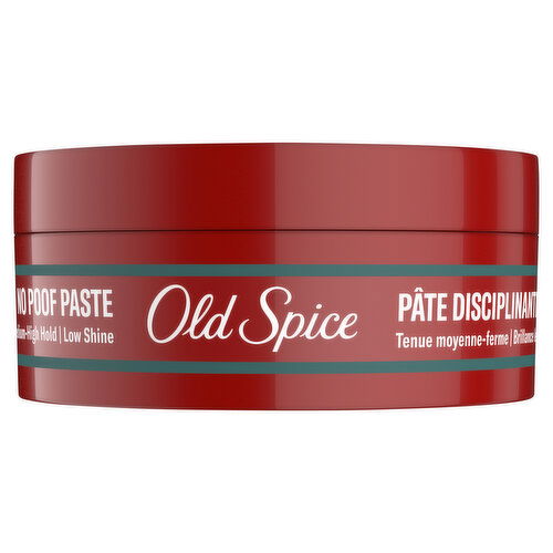 Old Spice Old Spice No-Poof Hair Styling Paste for Men, 2.22 oz