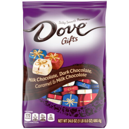 Dove DOVE PROMISES Chocolate Christmas Candy Variety Assortment, 24 Oz Bag