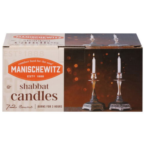 Manischewitz Candles, Shabbat