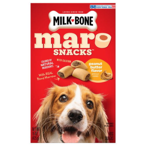 Milk-Bone Dog Snacks, Peanut Butter Flavor