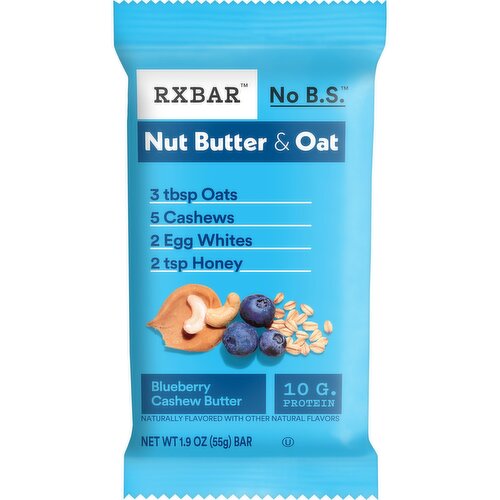 Rxbar Protein Bars, Blueberry Cashew Butter