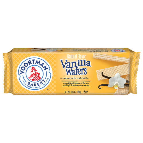 Voortman Bakery Wafers, Vanilla