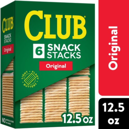 Club Crackers, Original, Snack Stacks