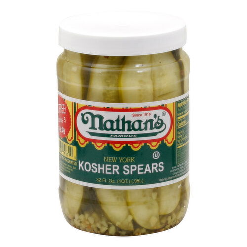 Nathan's Famous Kosher Spears, New York