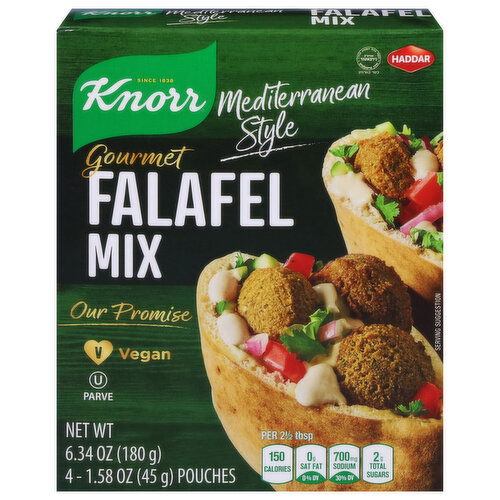 Knorr Falafel Mix, Gourmet, Mediterranean Style