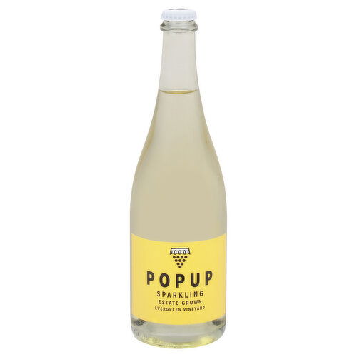 Pop Up Chardonnay, Sparkling, Evergreen Vineyard