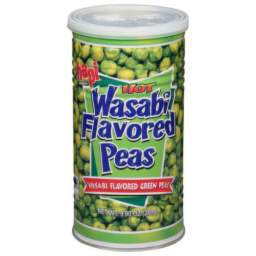 Hapi Snacks Green Peas, Hot, Wasabi Flavored