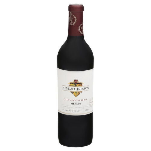 Kendall-Jackson Merlot, Sonoma County, 2015