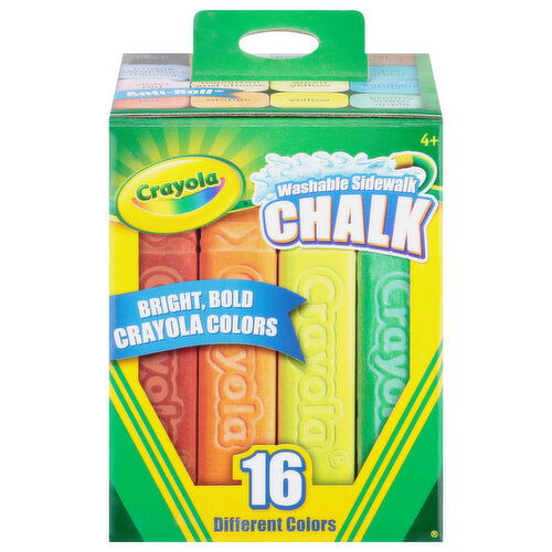 Crayola Chalk, Washable Sidewalk