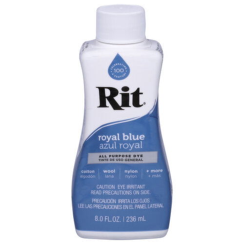 Rit All Purpose Dye, Royal Blue