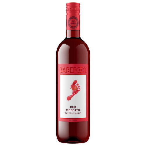 Barefoot Cellars Red Moscato Red Wine 750ml 