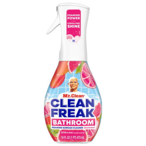 Mr. Clean Clean Freak Surface Cleaner, Foaming, Grapefruit