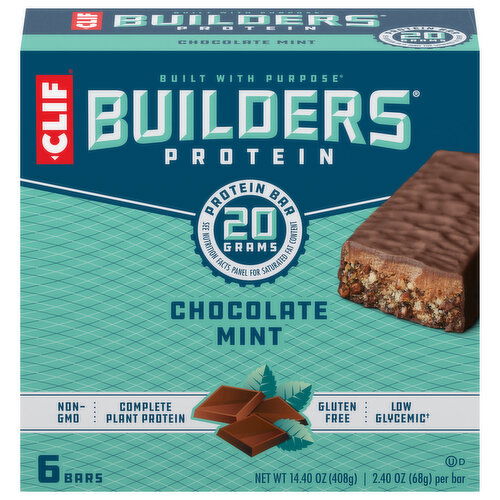 Builders Protein Bar, Chocolate Mint