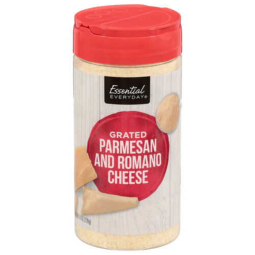 Essential Everyday Cheese, Parmesan and Romano, Grated