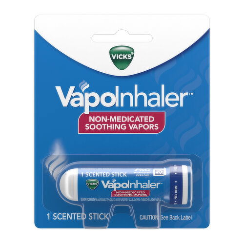 Vicks Nasal Decongestant VapoInhaler Portable Nasal Inhaler, Non-Medicated