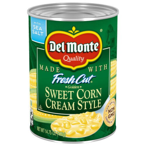 Del Monte Fresh Cut Sweet Corn, Cream Style, Golden