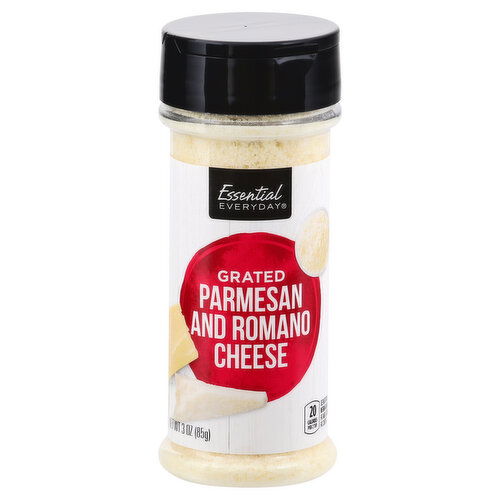 Essential Everyday Cheese, Parmesan and Romano, Grated