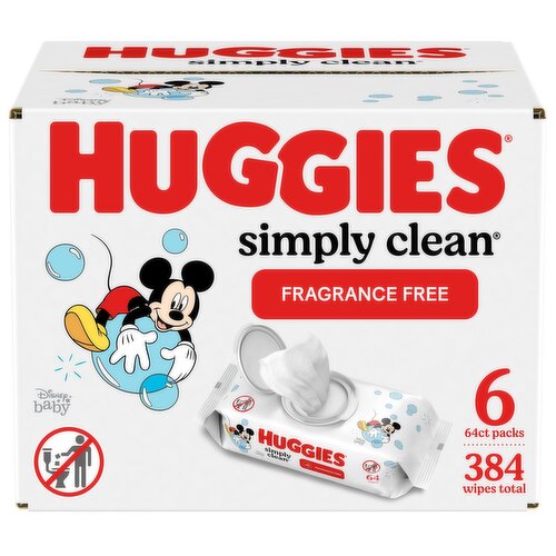 Huggies Simply Clean Huggies Simply Clean Unscented Baby Wipes