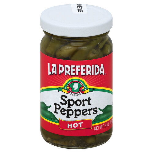 La Preferida Sport Peppers, Hot