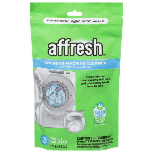 Affresh Washing Machine Cleaner, Tablets