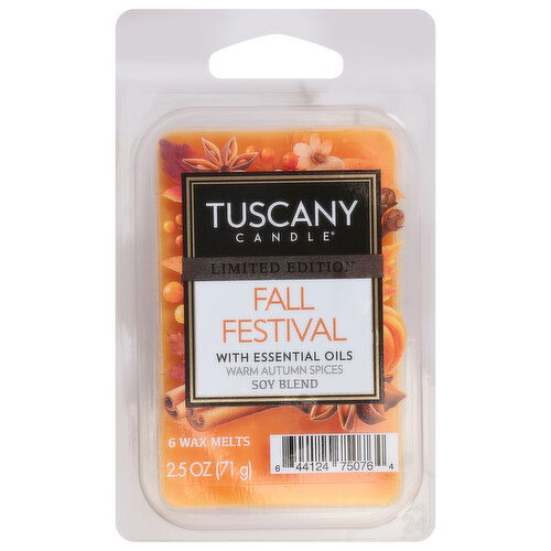 Tuscany Candle Wax Melts, Fall Festival