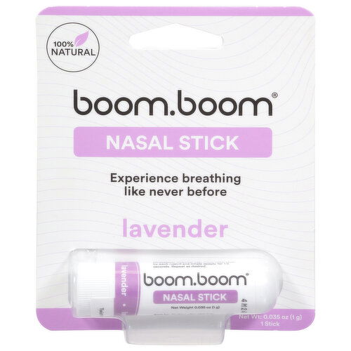 BoomBoom Nasal Stick, Lavender