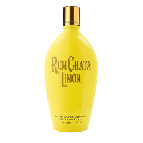 RumChata Limon, Made With Premium Caribbean Rum,