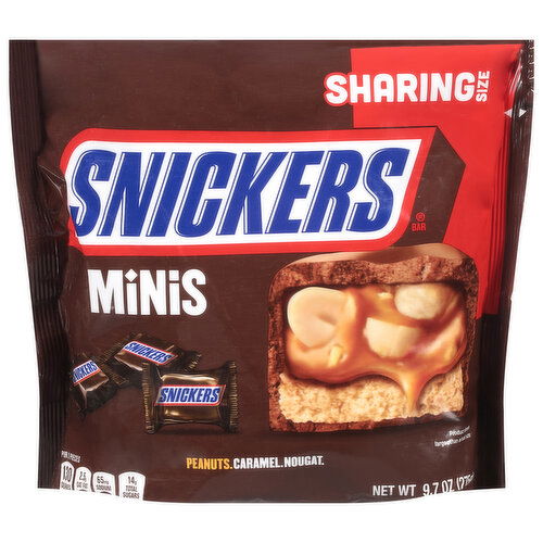 Snickers Minis Bars Sharing Size