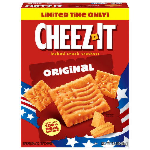 Cheez-It Baked Snack Original Crackers