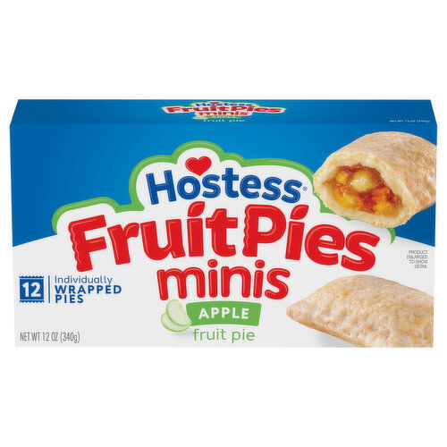 Hostess Fruit Pies, Apple, Snack Size