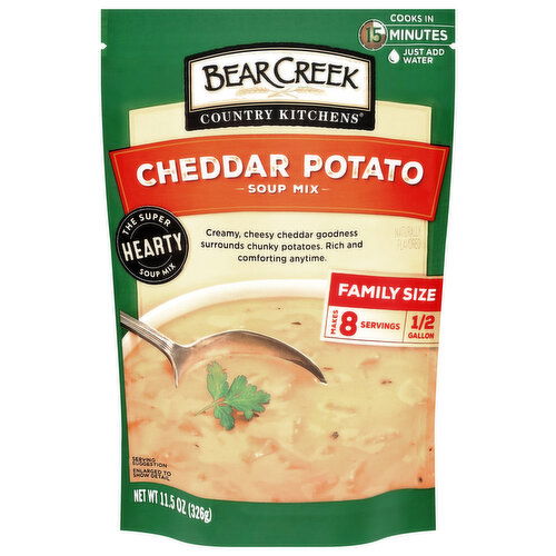 Bear Creek Country Kitchens Cheddar Potato Soup Mix Family Size