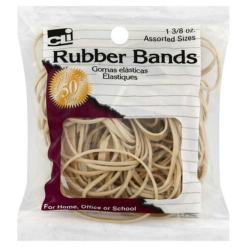 CLi Rubber Bands, Assorted Sizes