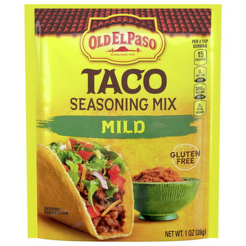 Old El Paso Seasoning Mix, Taco, Mild