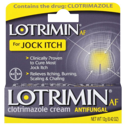 Lotrimin AF Clotrimazole Cream, Antifungal