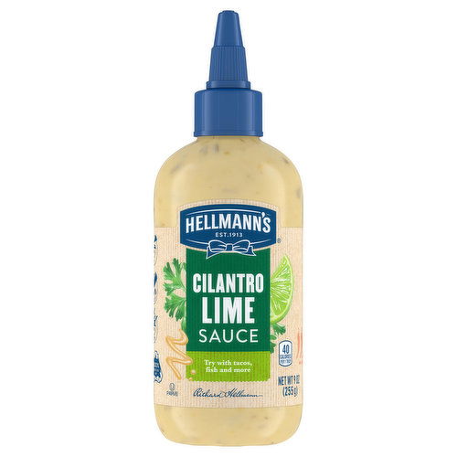 Hellmann's Sauce, Cilantro Lime, Mild