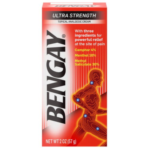 Bengay Ultra Strength Topical Analgesic Cream