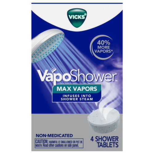 Vicks VapoShower Shower Tablets, Max Vapors