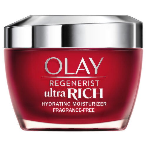 Olay Regenerist Regenerist Ultra Rich Face Moisturizer, Fragrance-Free, 1.7 Oz