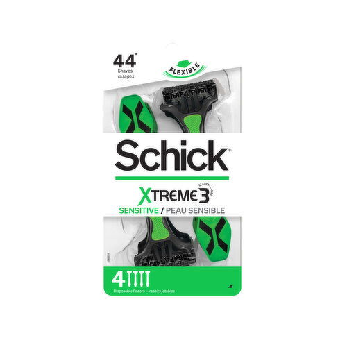 Schick Men's Sensitive Disposable Razors