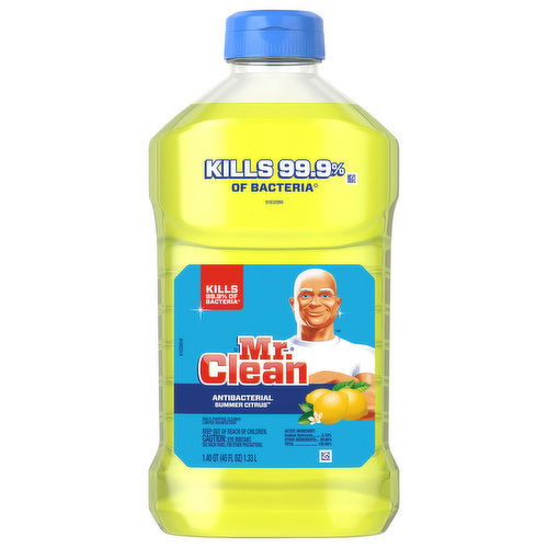 Mr. Clean Multi-Purpose Cleaner, Antibacterial, Summer Citrus