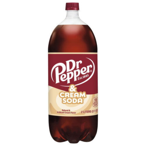 Dr Pepper Soda, & Cream