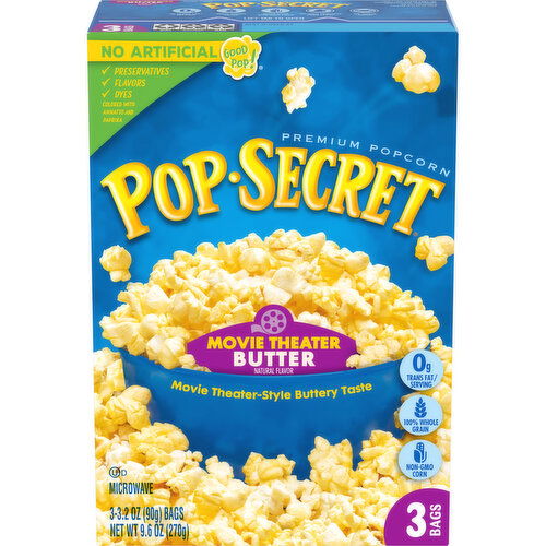 Pop Secret® Movie Theater Butter Microwave Popcorn