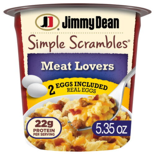 Jimmy Dean Simple Scrambles Meat Lovers