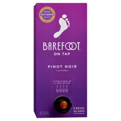 Barefoot Cellars On Tap Pinot Noir Red Wine